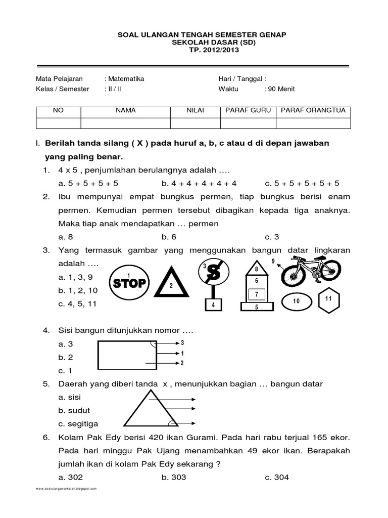 5 Rahasia Cepat Menjawab Soal Ujian Semester Akhir Kelas 2 SD Agar Nilai Anak Memuaskan