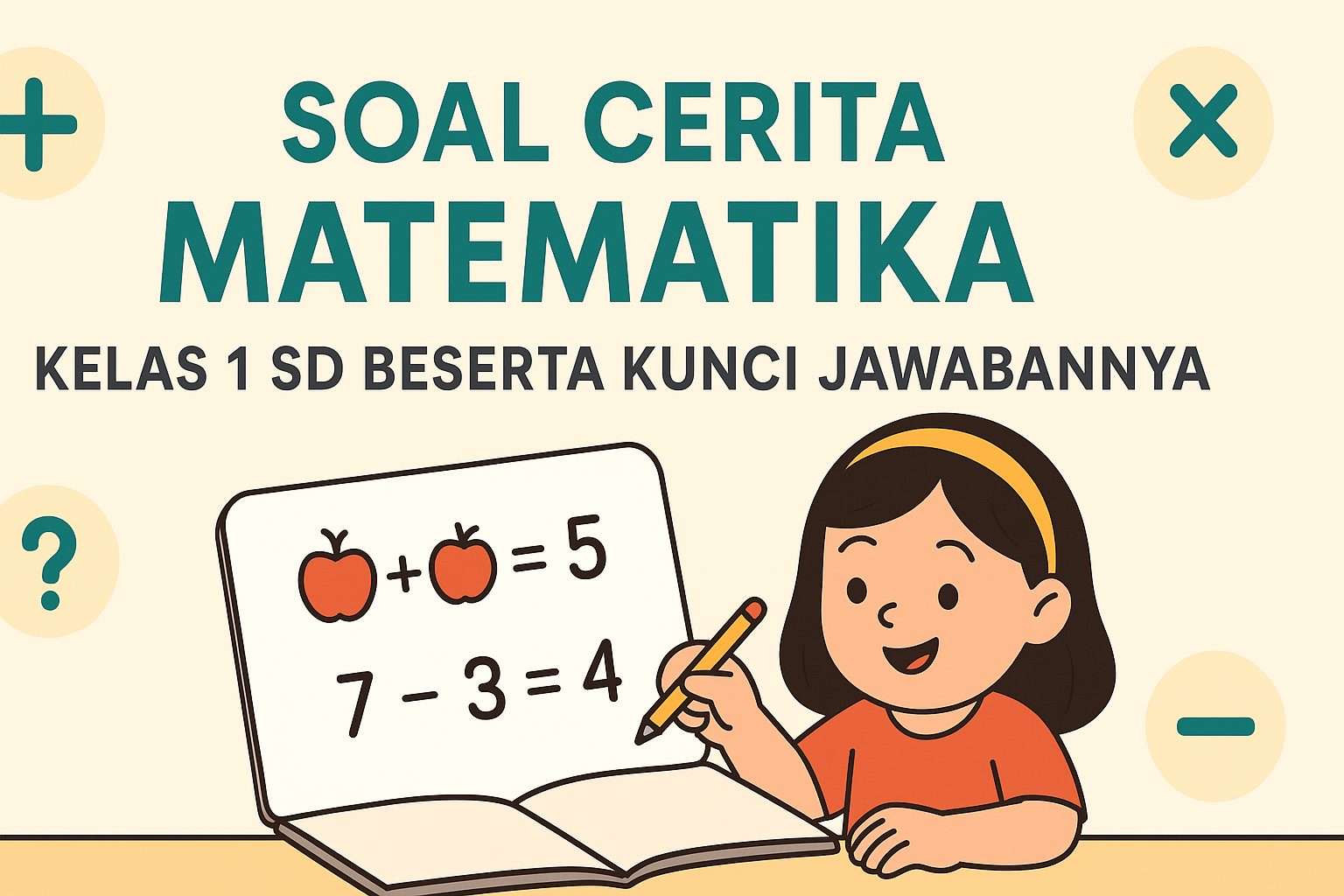 Soal KSNR Kelas 2 SD Terbaru 2025 Paket Latihan Numerasi Literasi