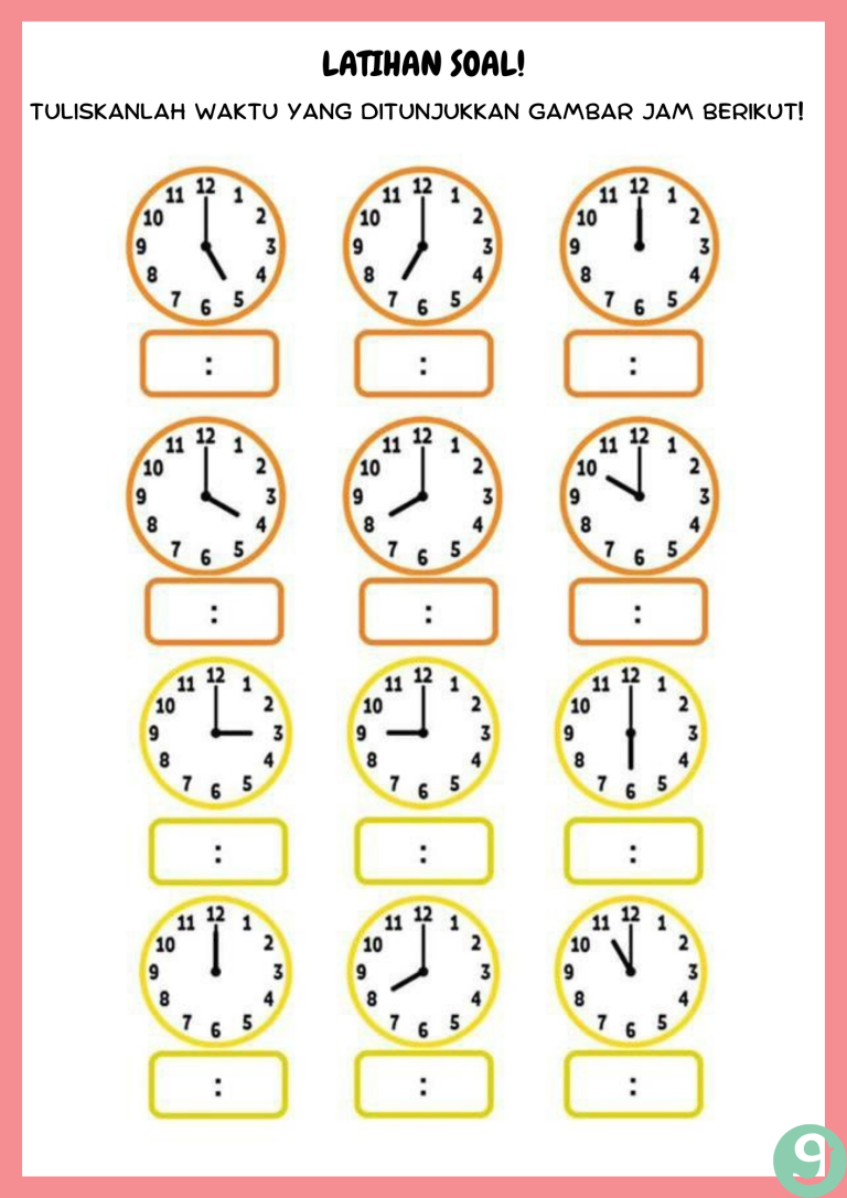 5 Rahasia Mudah Ajarkan Soal Matematika Kelas 2 Tentang Jam Agar Anak Cepat Paham 5 Rahasia Mudah Ajarkan Soal Matematika Kelas 2 Tentang Jam Agar Anak Cepat Paham