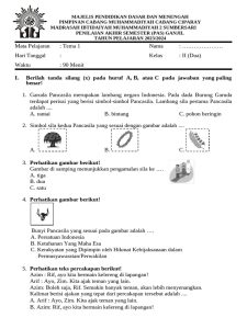Soal PAS Tema 1 Kelas 2 MIM 2 Sumbersari 2023-2024 PDF