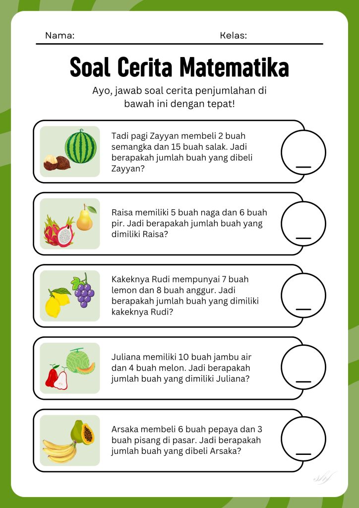3 Rahasia Soal Cerita Kelas 1 SD Matematika yang Ternyata Bikin Anak Pintar Hitung