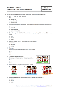 Kumpulan Soal Kelas 1 SD Semester 1 Kurikulum 2013 Ide membaca