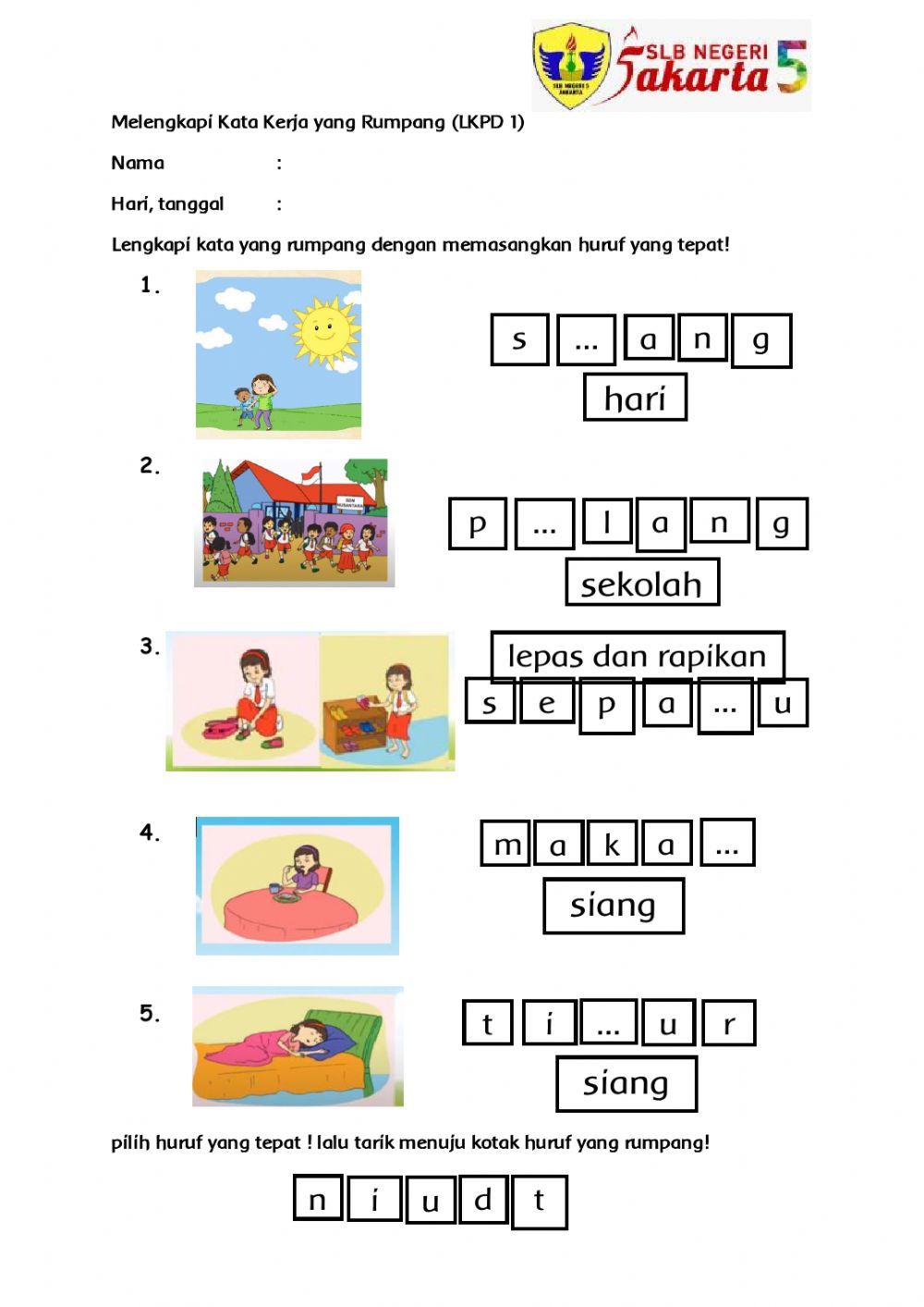 Soal Bahasa Indonesia Kelas 6 Tema 1 Homecare24 - Free Word Template Soal Bahasa Indonesia Kelas 6 Tema 1 Homecare24 - Free Word Template