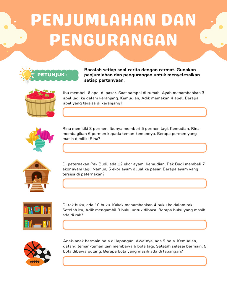 5 Rahasia Soal Cerita Penjumlahan dan Pengurangan Kelas 1 SD yang Wajib Diketahui Orang Tua