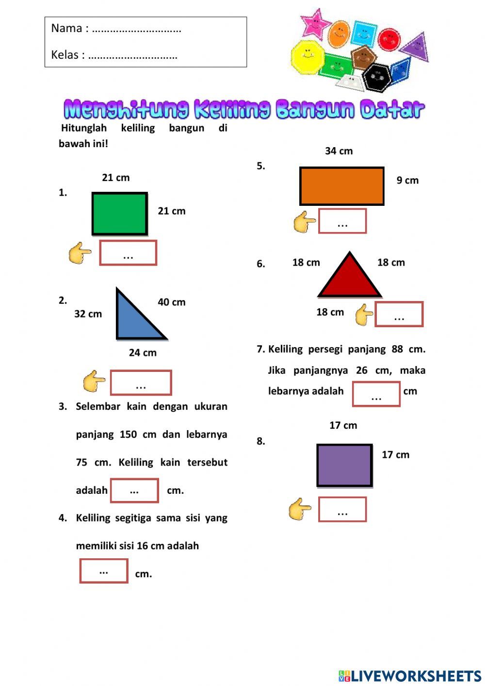5 Rahasia Latihan Soal Matematika Bangun Datar Kelas 3 SD yang Ternyata Sering Dianggap Remeh
