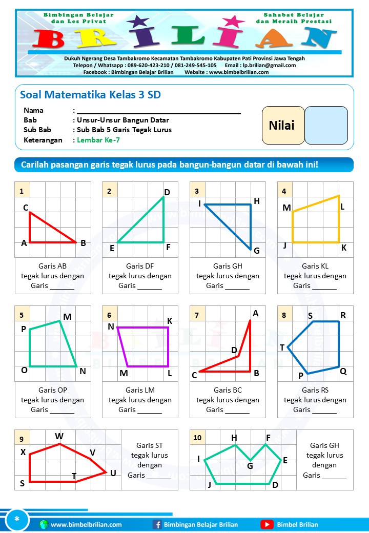7 Tips Efektif menguasai latihan soal matematika kelas 3 materi bangun datar di Tahun 2026