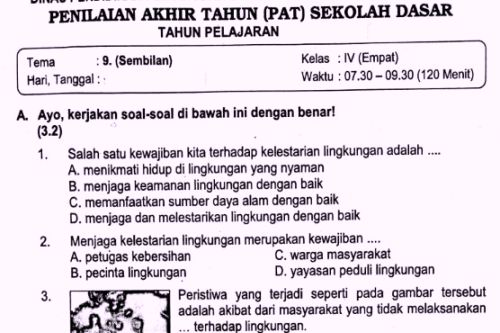 Rahasia Sukses Ujian 2026: Latihan Soal Harian Tema 9 Kelas 4 yang Terbukti Efektif Meningkatkan Nilai