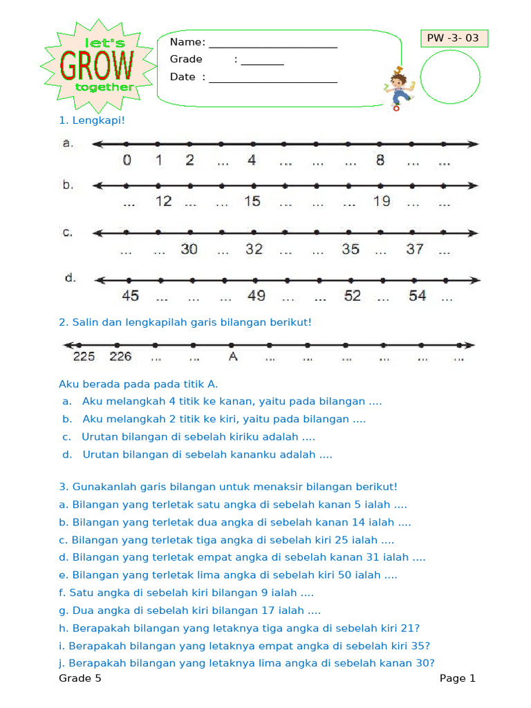 Terbukti Cepat latihan soal matematika kelas 3 kurikulum 2013 tentang garis