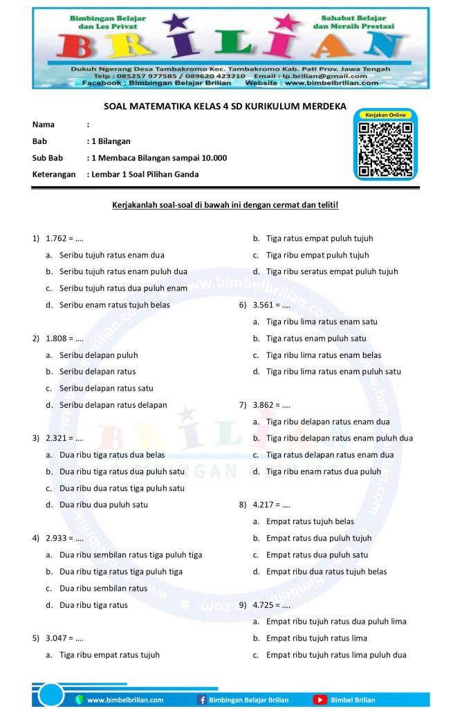 Ternyata Ini Kunci Sukses Download Soal PTS Kelas 4 Semester 2 yang Sering Diabaikan Guru dan Orang Tua