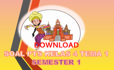 Soal UTS PTS Kelas 4 Tema 1 K13 SD MI dan Kisi-kisi Soal UTS PTS Kelas 4 Tema 1 K13 SD MI dan Kisi-kisi