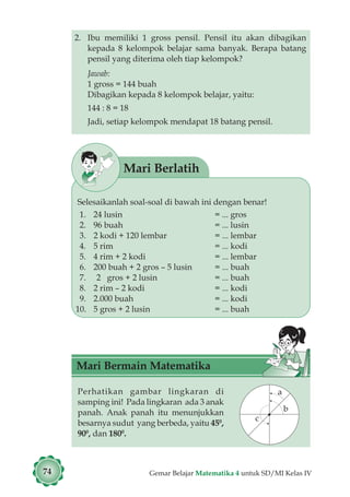 Ternyata Masih Banyak yang Salah, Ini Latihan Soal Gros dan Lusin Kelas 4 yang Wajib Dikuasai Sebelum Ulangan