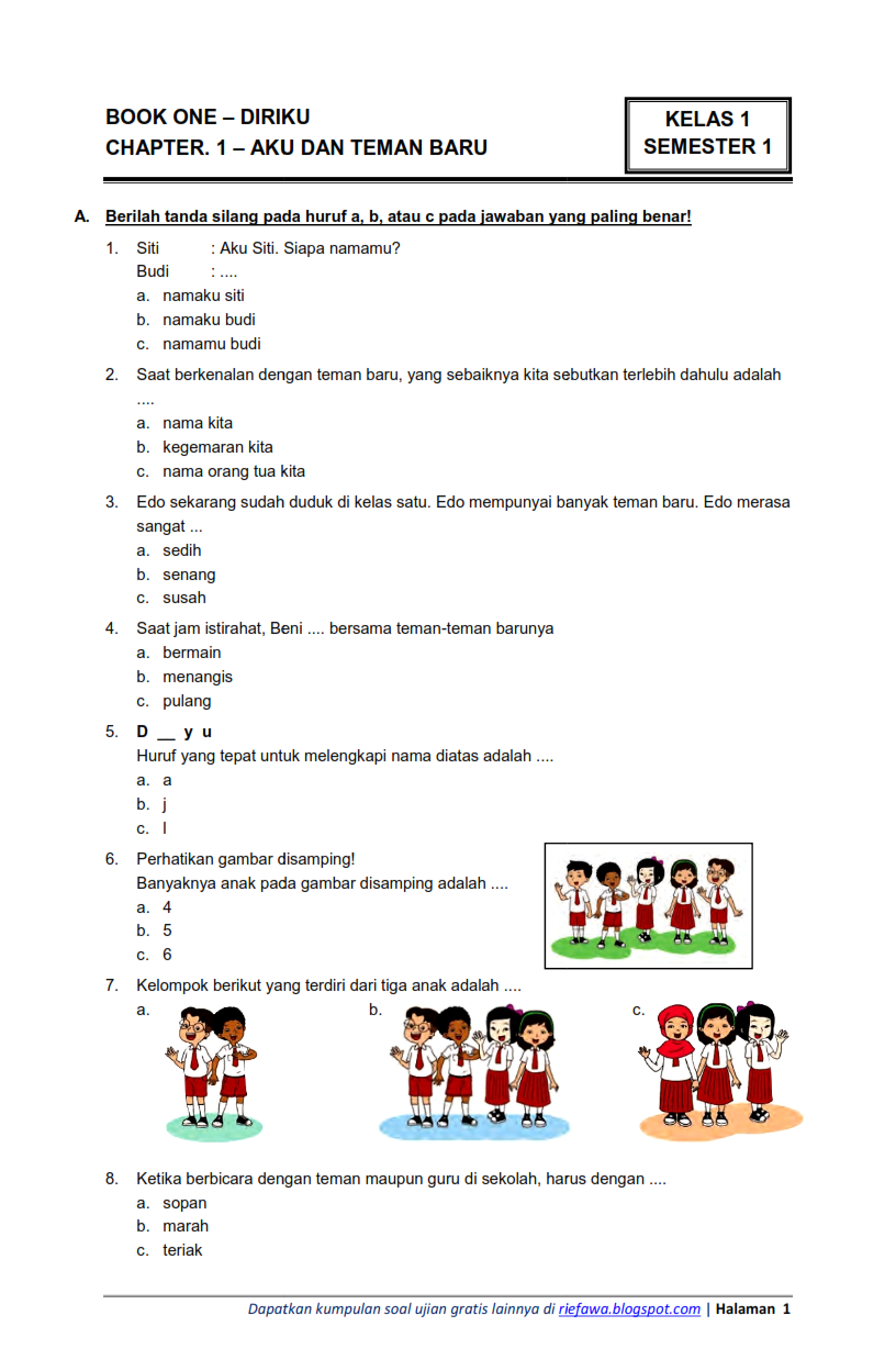 Soal Matematika Kelas 3 Semester 1 Kurikulum 2013 Dalchaebi Soal Matematika Kelas 3 Semester 1 Kurikulum 2013 Dalchaebi