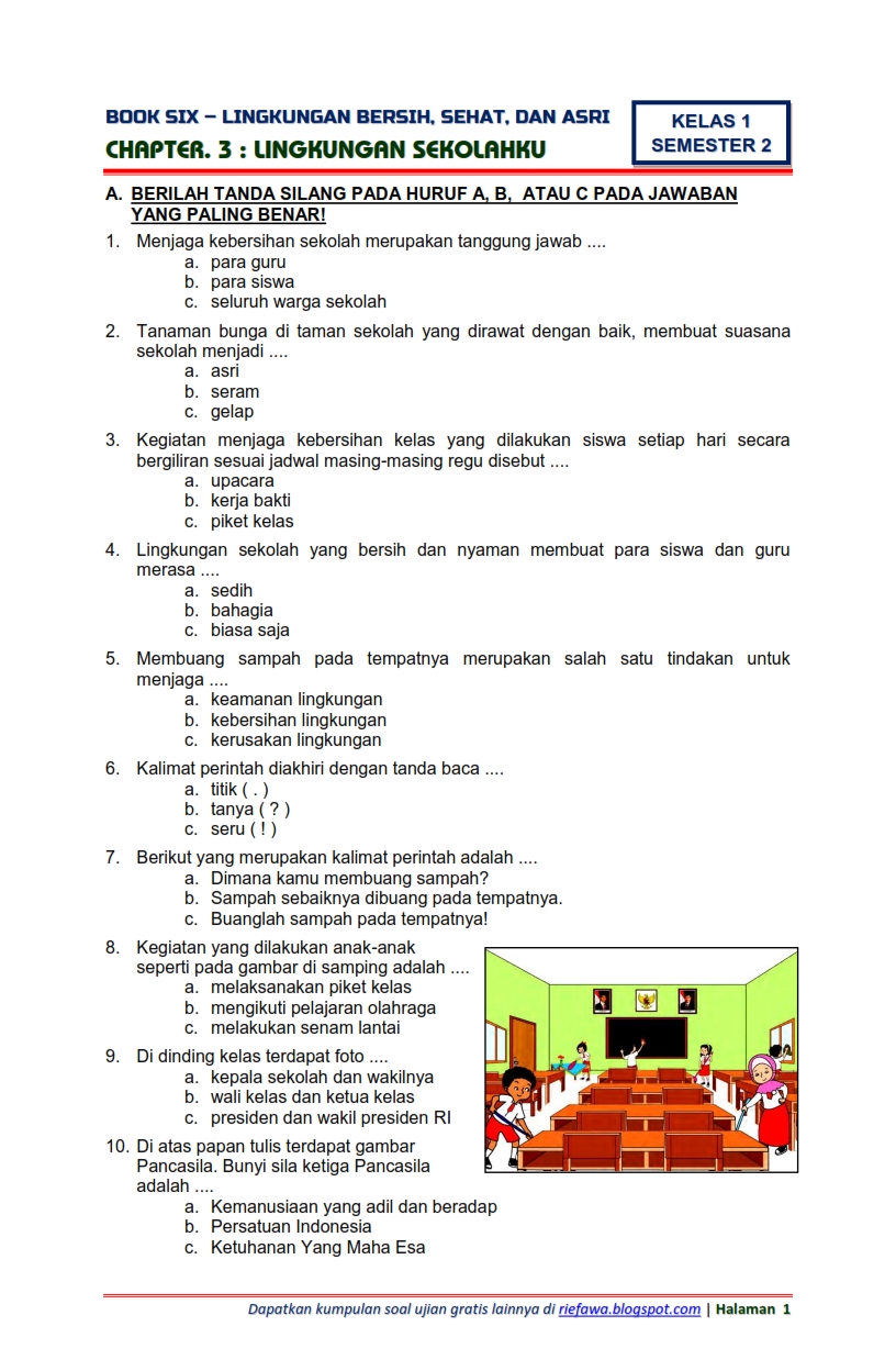 7 Contoh Soal Tema 3 Subtema 2 Kelas 4 Terbukti Bikin Nilai Naik, Rahasia Sukses Belajar