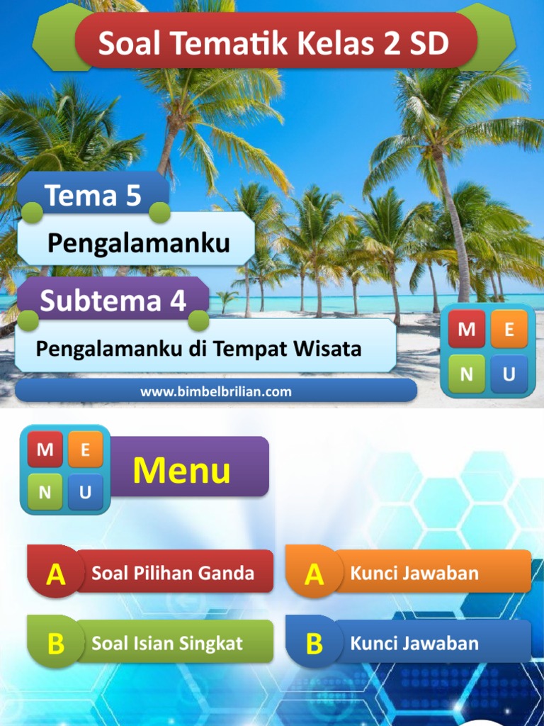 Wajib Tahu Contoh Soal Tema 5 Subtema 4 Kelas 2 SD K13 Agar Nilai Anak Langsung Bagus Wajib Tahu Contoh Soal Tema 5 Subtema 4 Kelas 2 SD K13 Agar Nilai Anak Langsung Bagus
